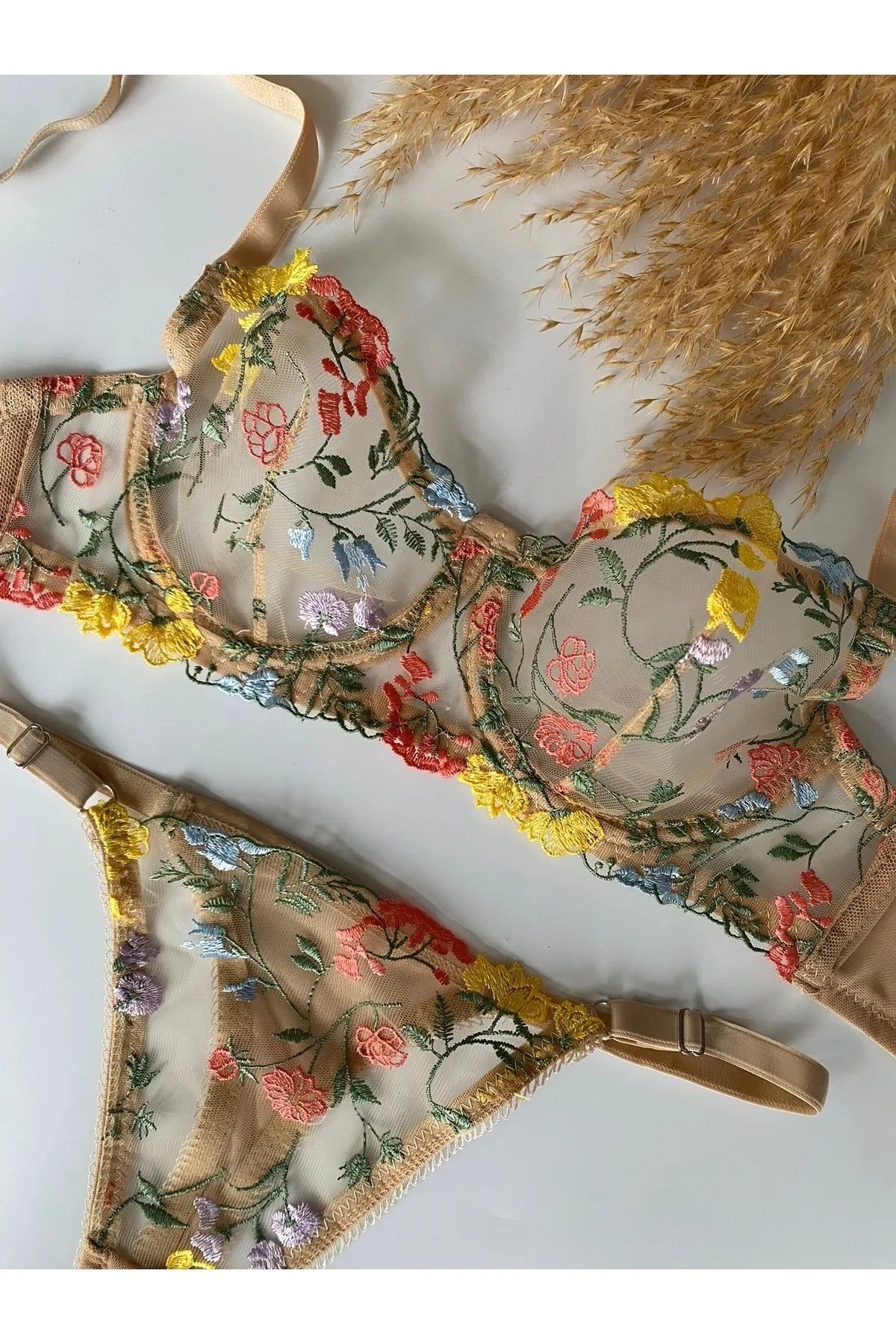 Wildflower Harvest | Underwired Lingerie Set