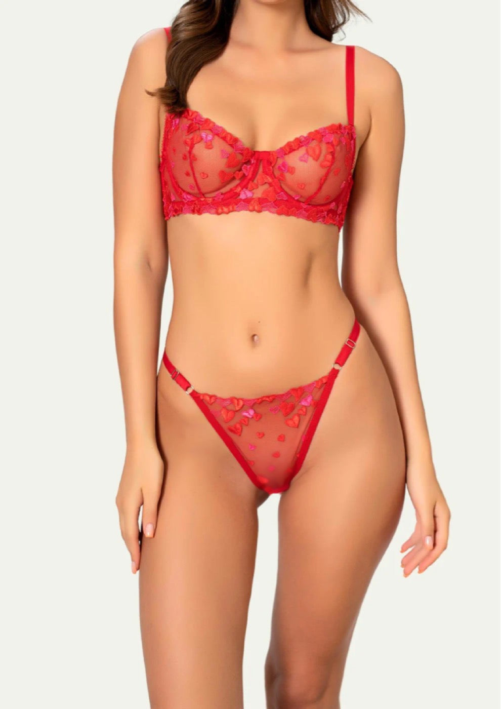 Be My All Time Valentine | Underwired Lingerie Set
