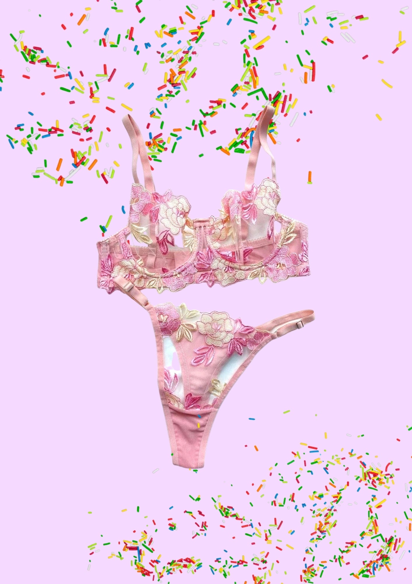 Shy Rosie  | Underwired Lingerie Set